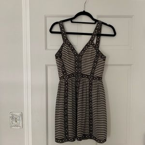 Free people BCBG maxazaria printed mini dress